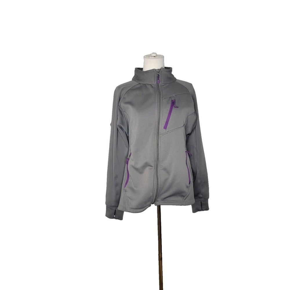 Berne X Matco Tools Women Grey Endurance Jacket Full Zip Workwear Size L
